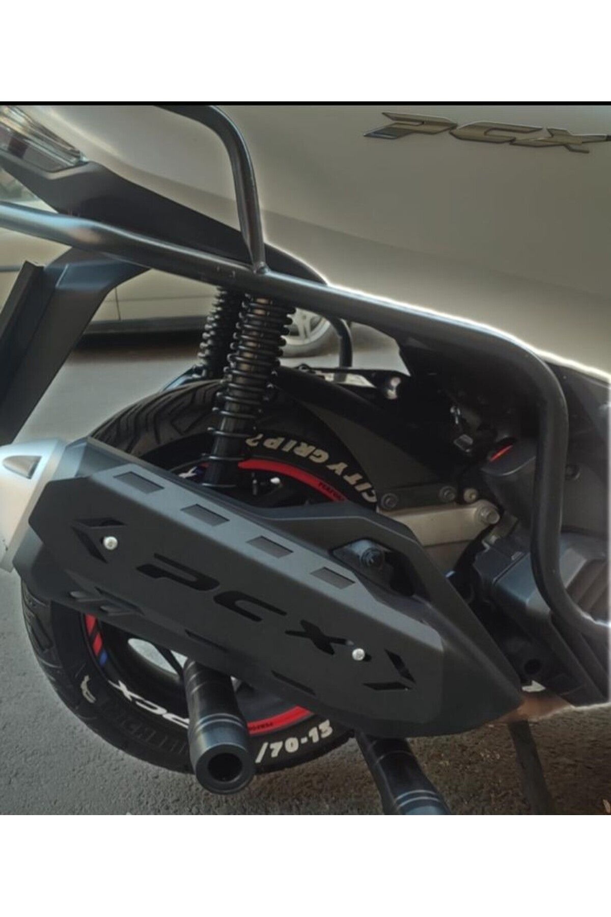 ttr motors Honda Pcx 125-150 Uyumlu Egzoz Koruma Sacı (2018-2025)