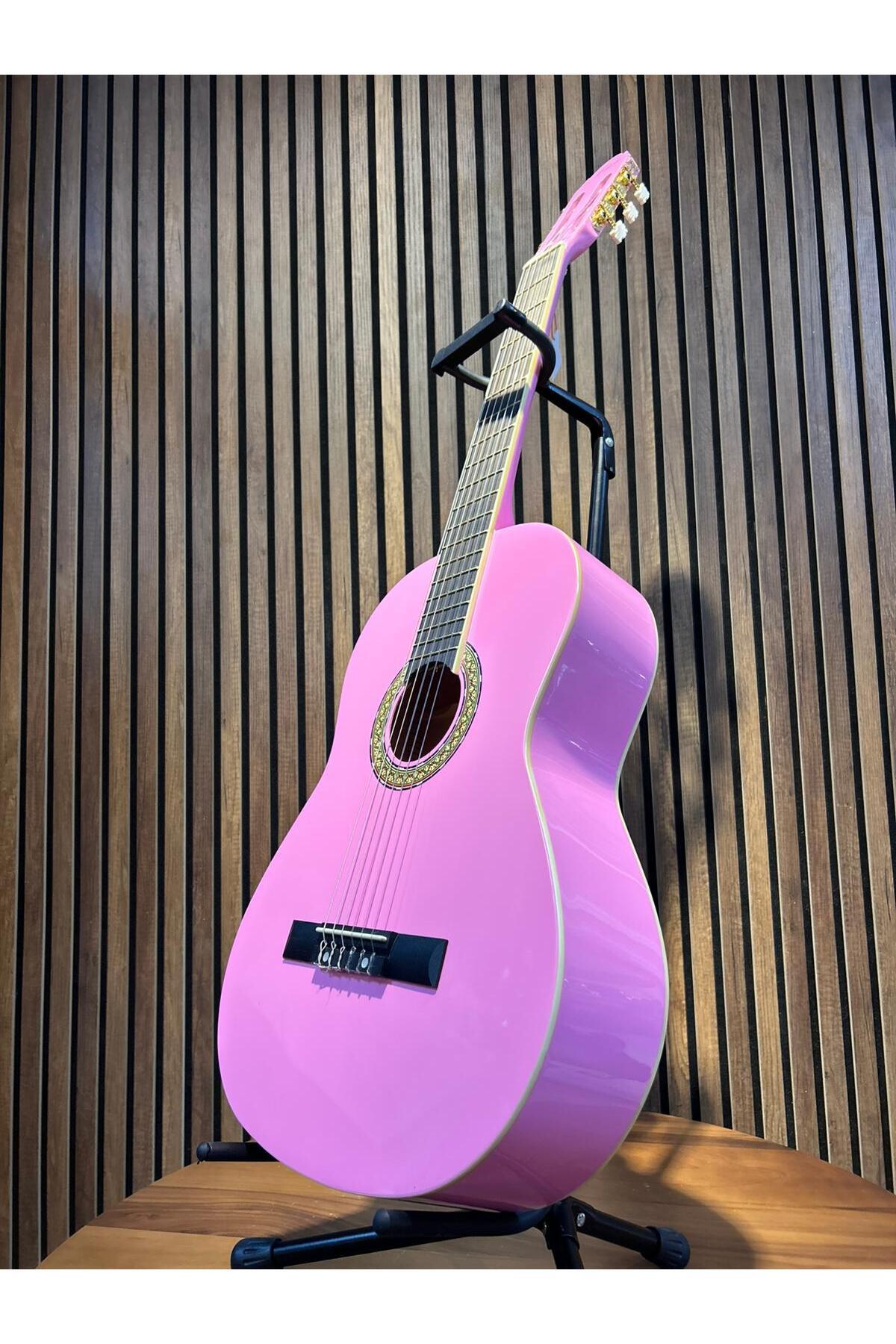 NEFES MÜZİK ALMİRA MG 917-PNK KLASİK GİTAR PEMBE (KILIF VE PENA HEDİYELİ)