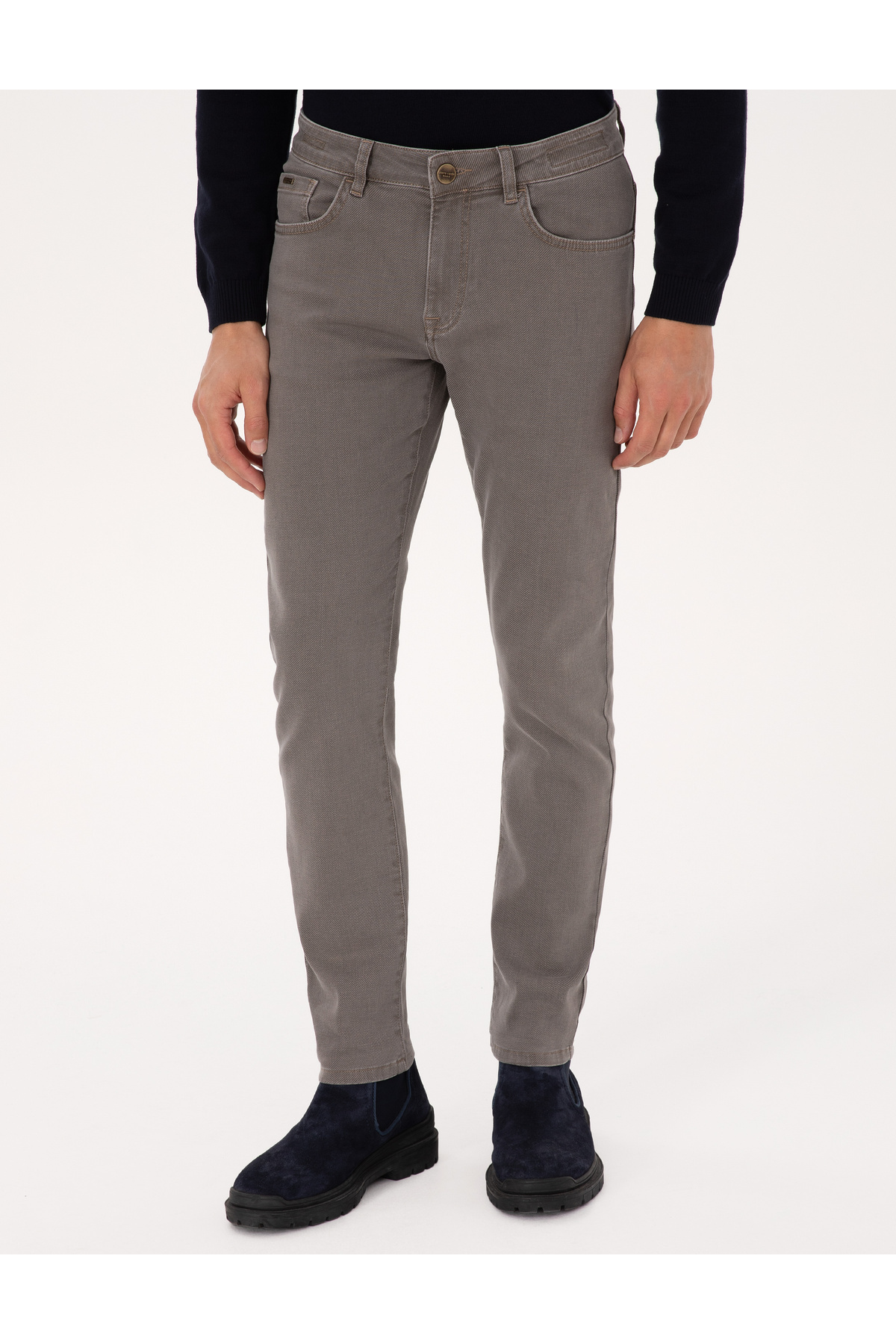 شلوار جین مردانه راسته فاق نرمال | پیر کاردین Pierre Cardin 50317248 - تصویر 2