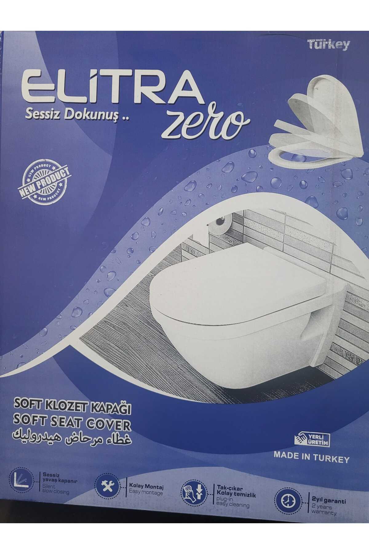 ELİTRA ZERO Sessiz, Şık ve Dayanıklı: Klozet Kapağı