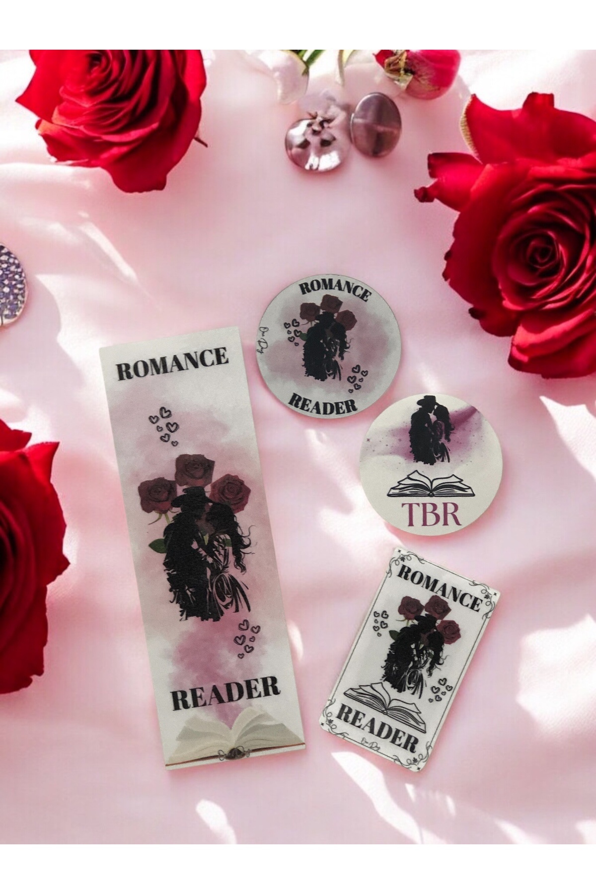 Tasarım Romance Kitap Ayraç Seti