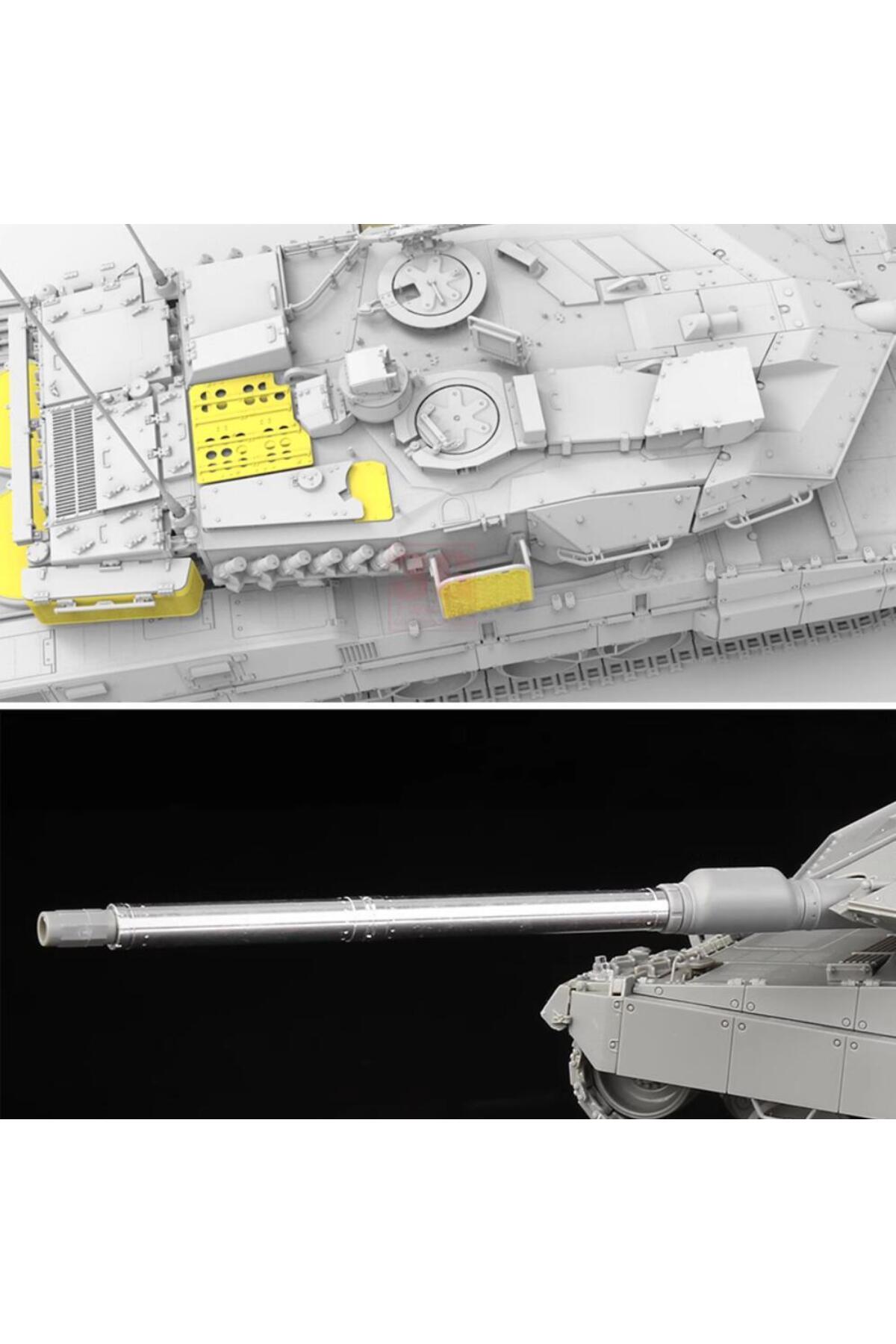 مدل مونتاژی تانک اصلی نبرد لئوپارد ۲A7V آلمانی Border BT-040، مقیاس ۱/۳۵