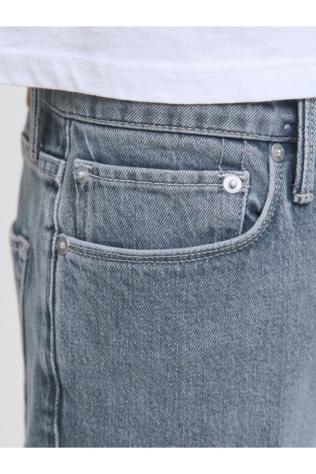 شلوار جین مردانه راسته فاق نرمال | جک اند جونز Jack & Jones 12282580 - تصویر 7