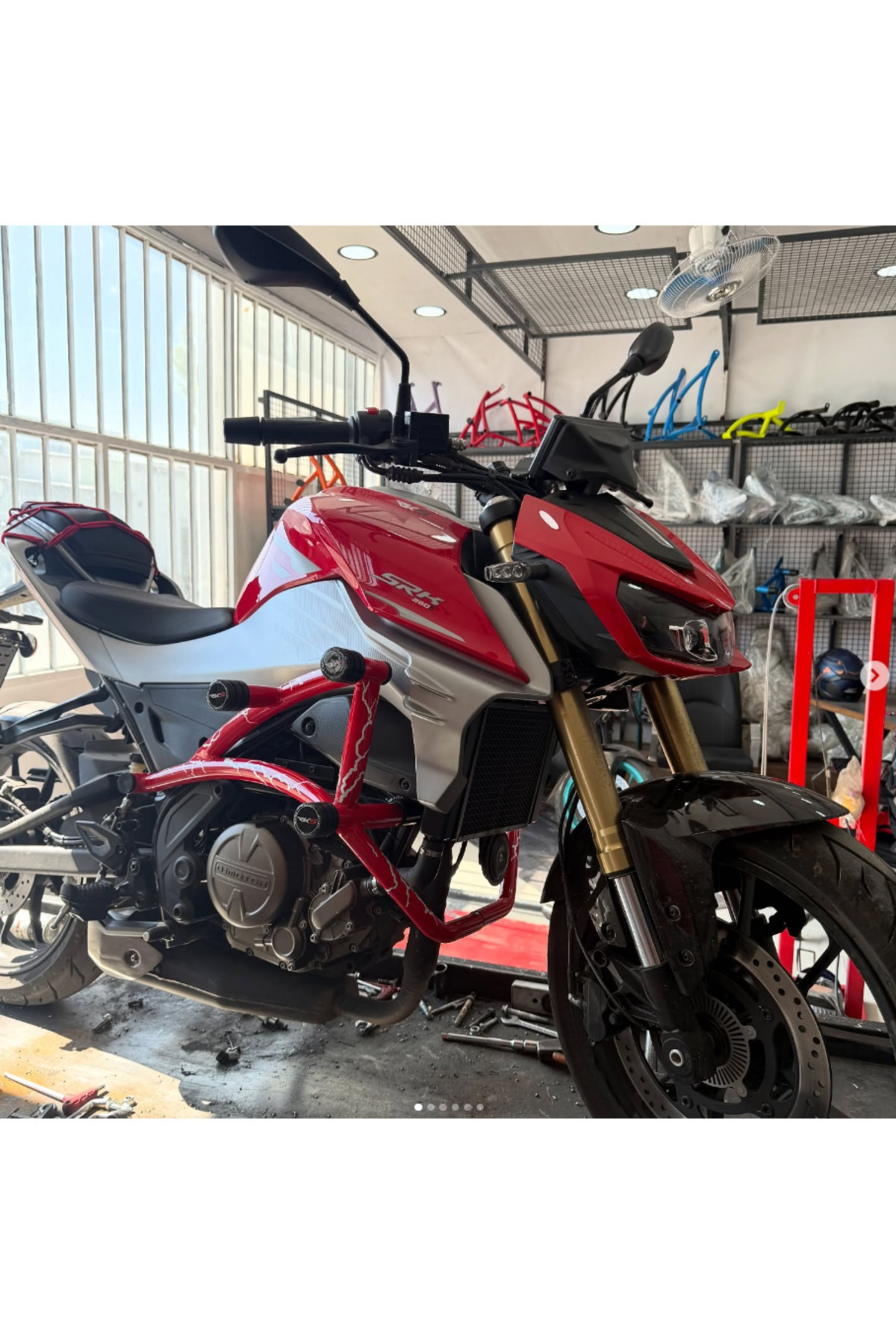 MOTOHİKO35 RKS/QJ SRK 250S ÖN SAĞ SOL MOTOR KORUMA DEMİRİ