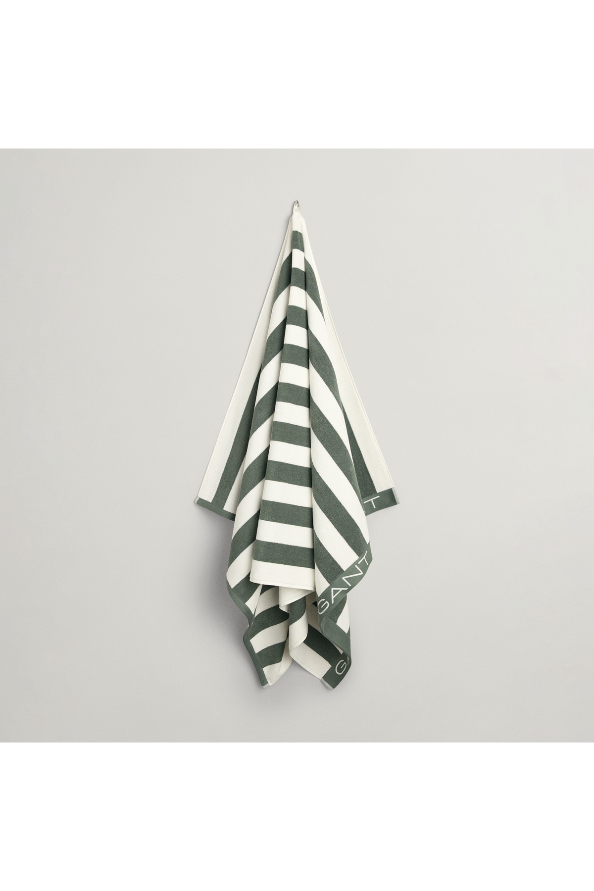 گنت حوله راه راه سبز یونیسکس