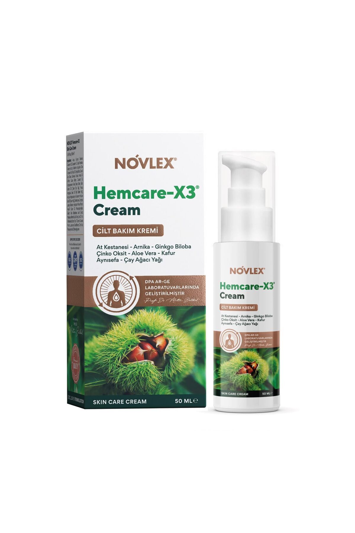 Hepta Collection Novlex Hemcare -X3 - Cilt Bakım Kremi 50ml