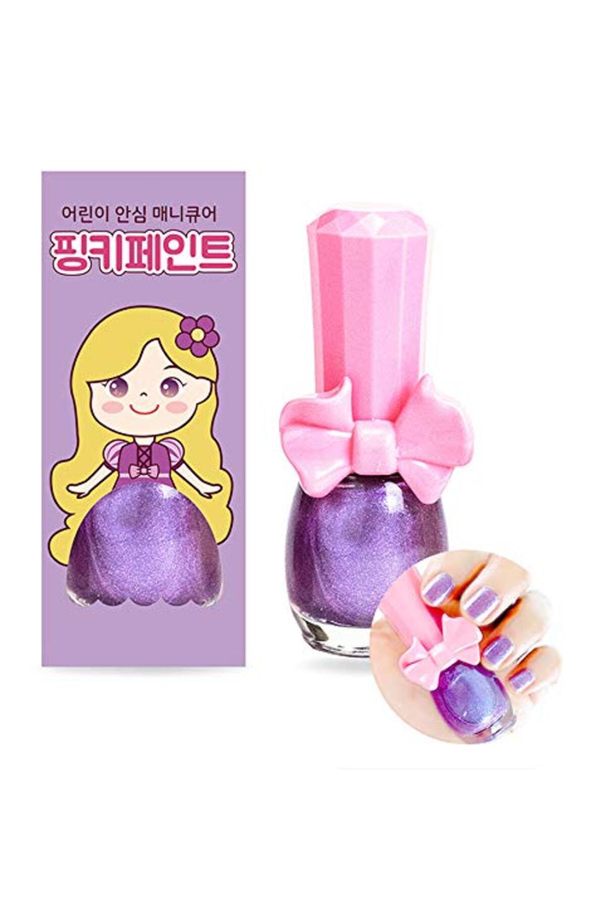 I'm Pinky Kids Nail Paint (=Pinky Paint) #C_04_RED APPLE