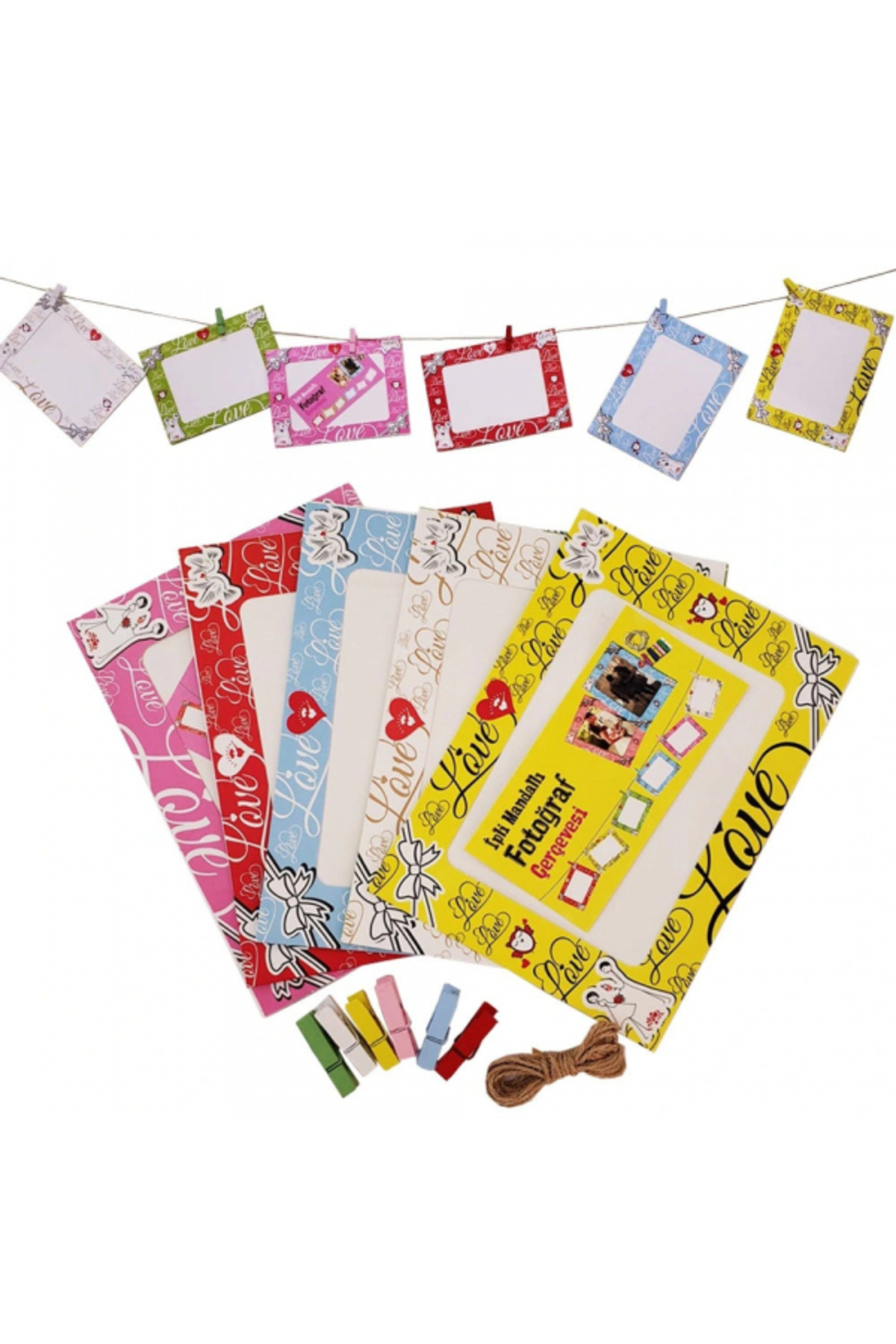 SELFBUYSELL İpli Mandallı Albüm