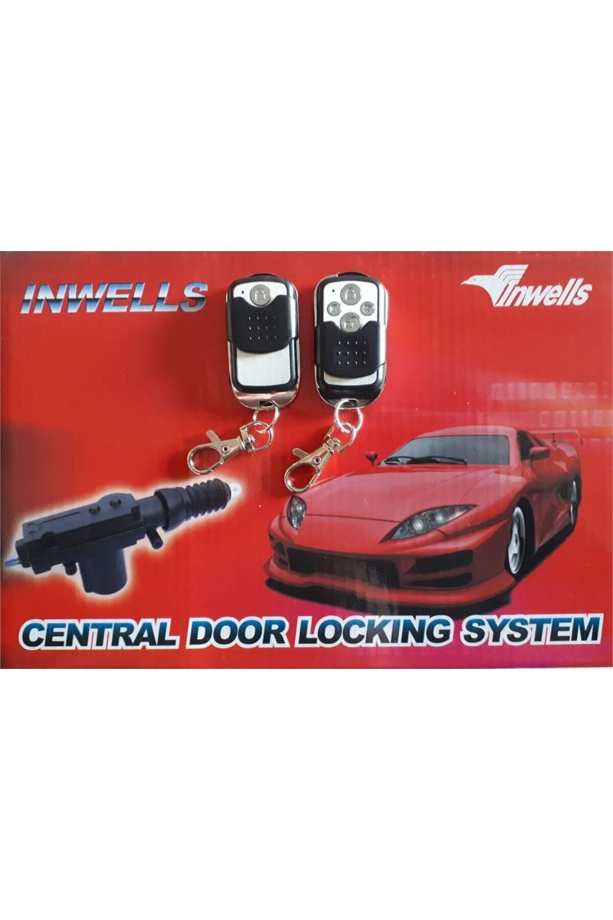 Inwells Merkezi Kilit Seti Uzaktan Kumandalı Inwells(3805)