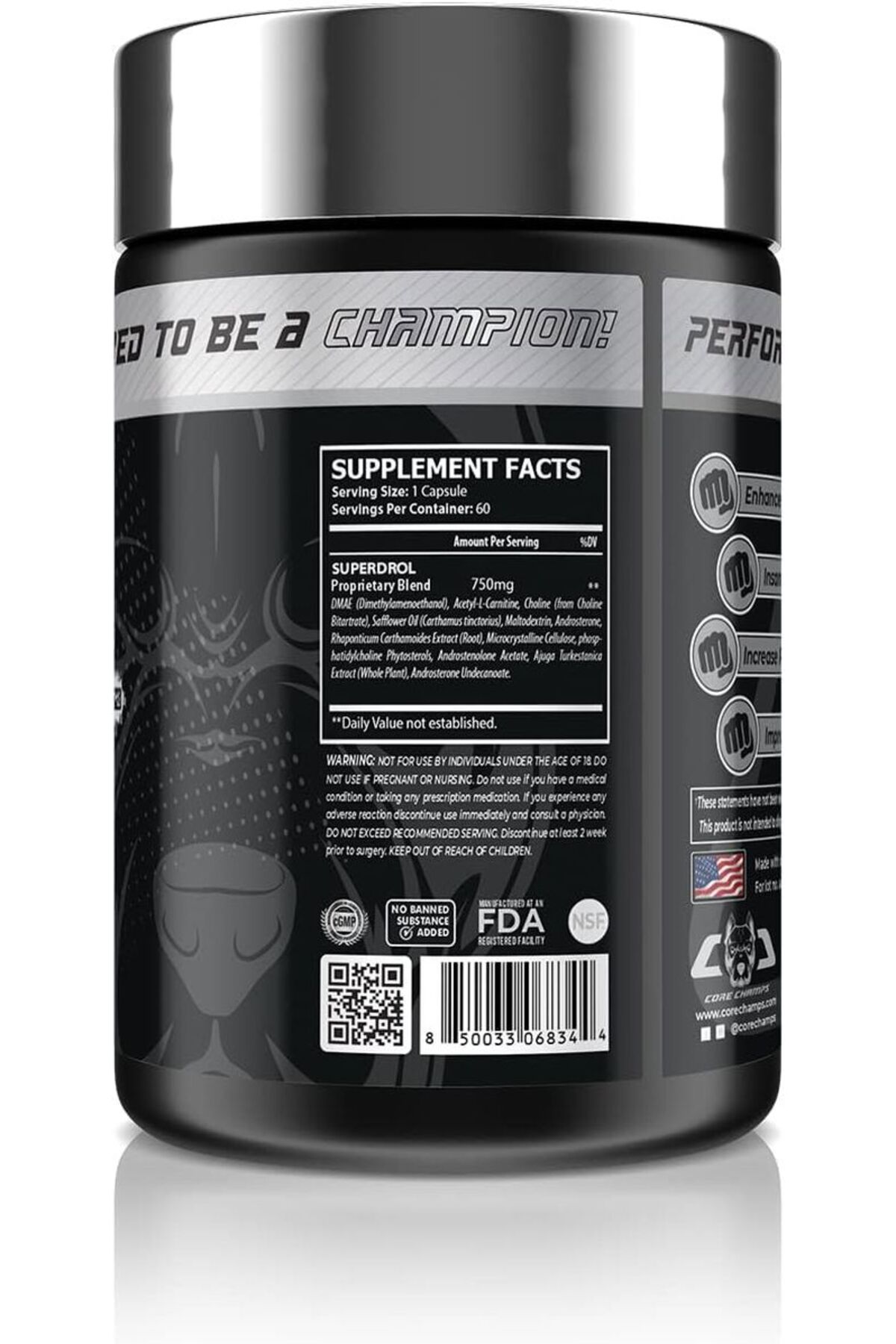 glycine and l carnitine Acetyl L-Carnitine HCL 500mg per serving