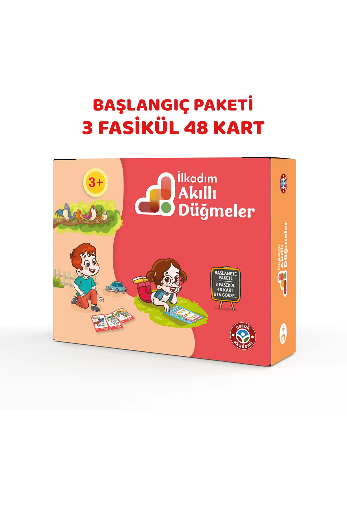 Çocuk Akademi 3 Yaş İlkadım Akıllı Düğmeler Başlangıç Paketi