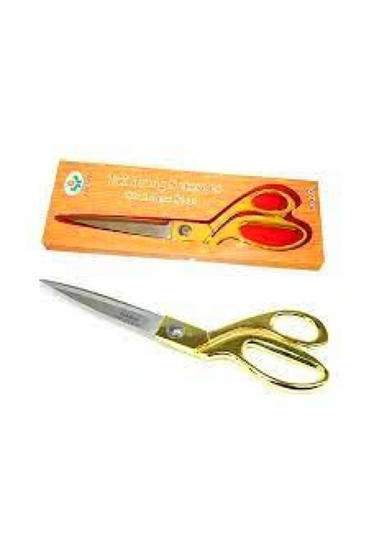 SELFBUYSELL TAKSUN NO-1250 10&amp;apos;&amp;apos; TERZİ MAKASI SARI SAPLI (5324)