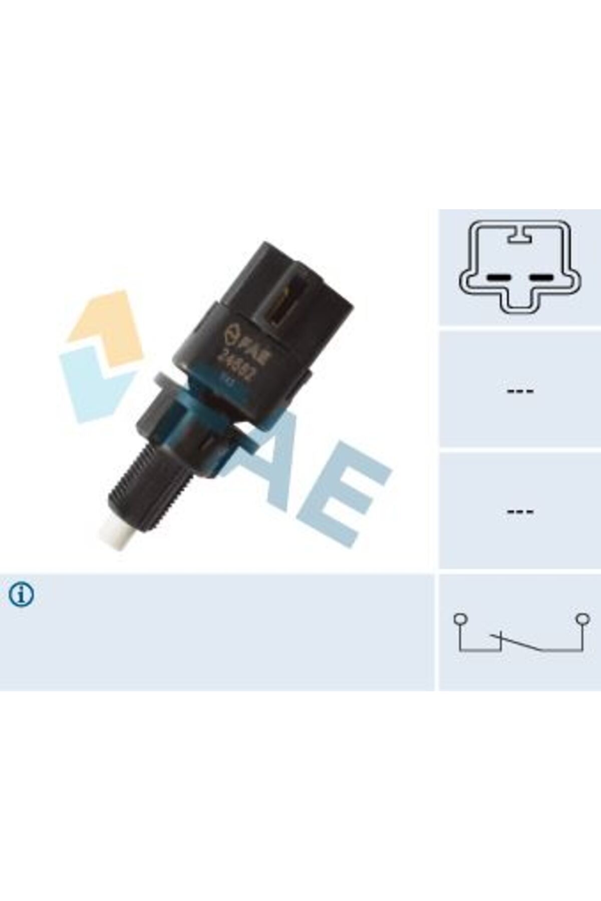 FAE FREN PEDAL MUSURU CIVIC 2006> CRV 2006 2012 JAZZ 2002> ACCORD 2008 2015- DS4