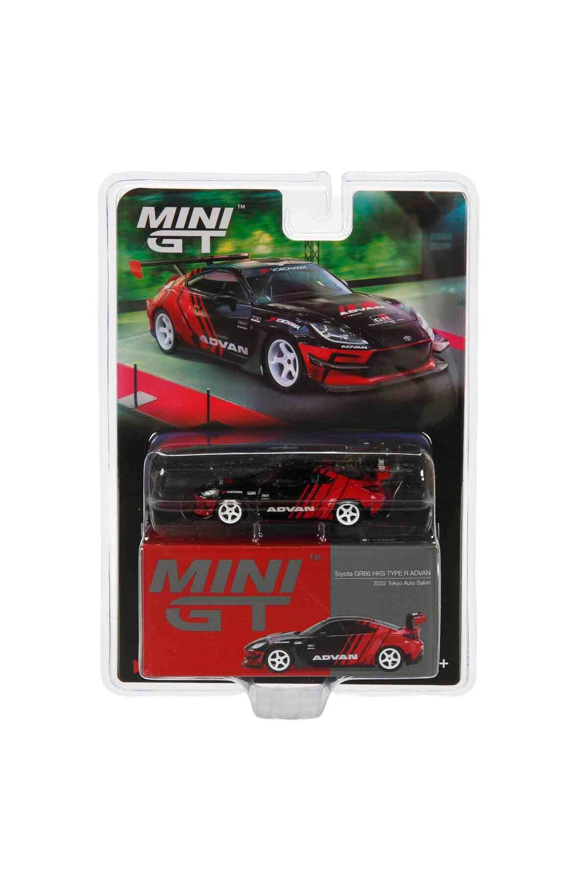 mini gt 1:64 Toyota GR86 HKS TYPE R ADVAN 2022 Tokyo Auto Salon