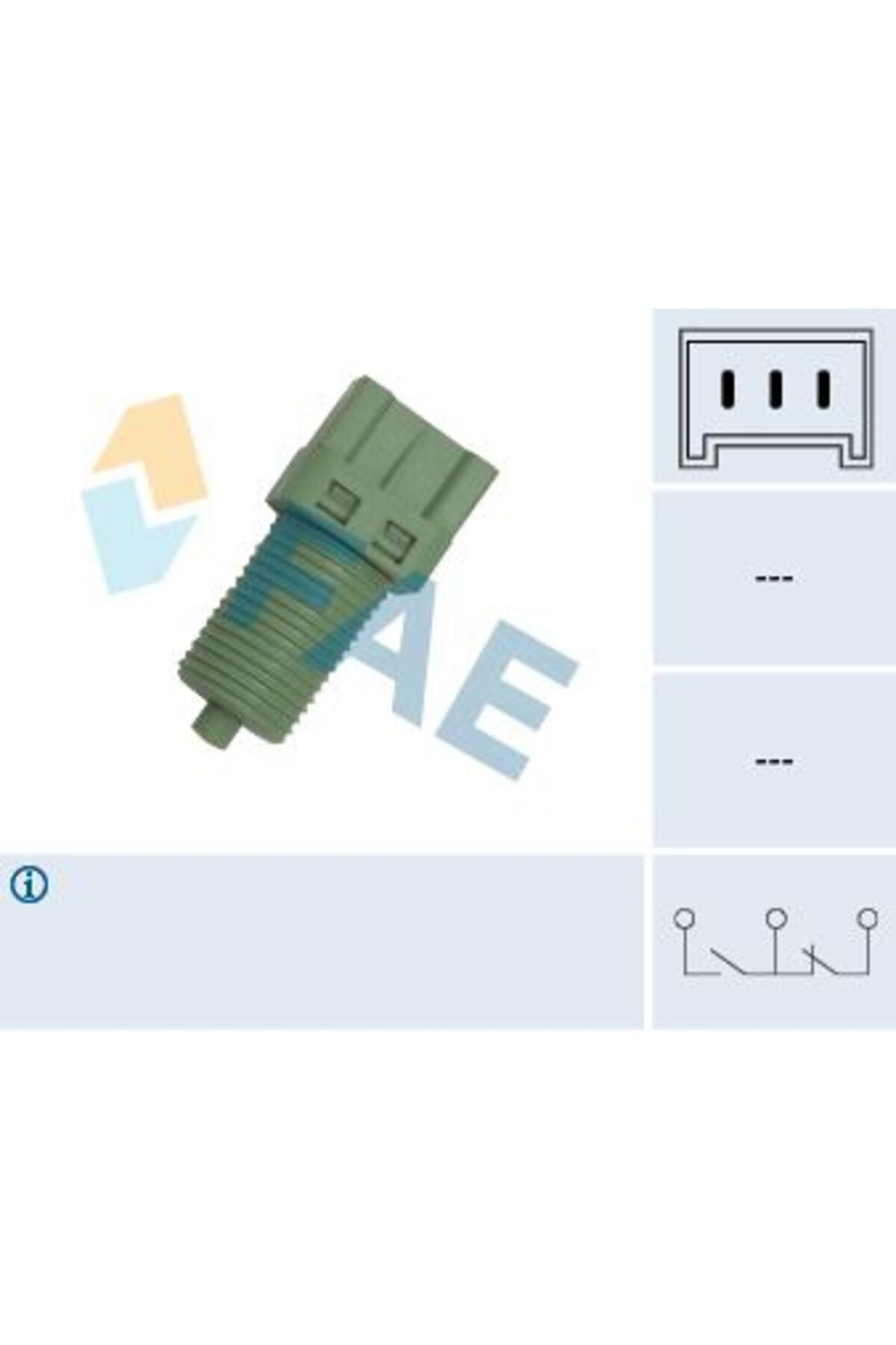 FAE PEDAL FREN MUSURU MEGANE,R19,R21, LOGAN UYUMLU