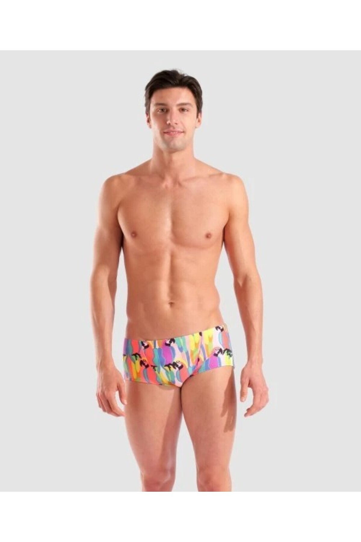 ARENA MEN'S TROPICAL DELIGHT SWIM LOW WAIST