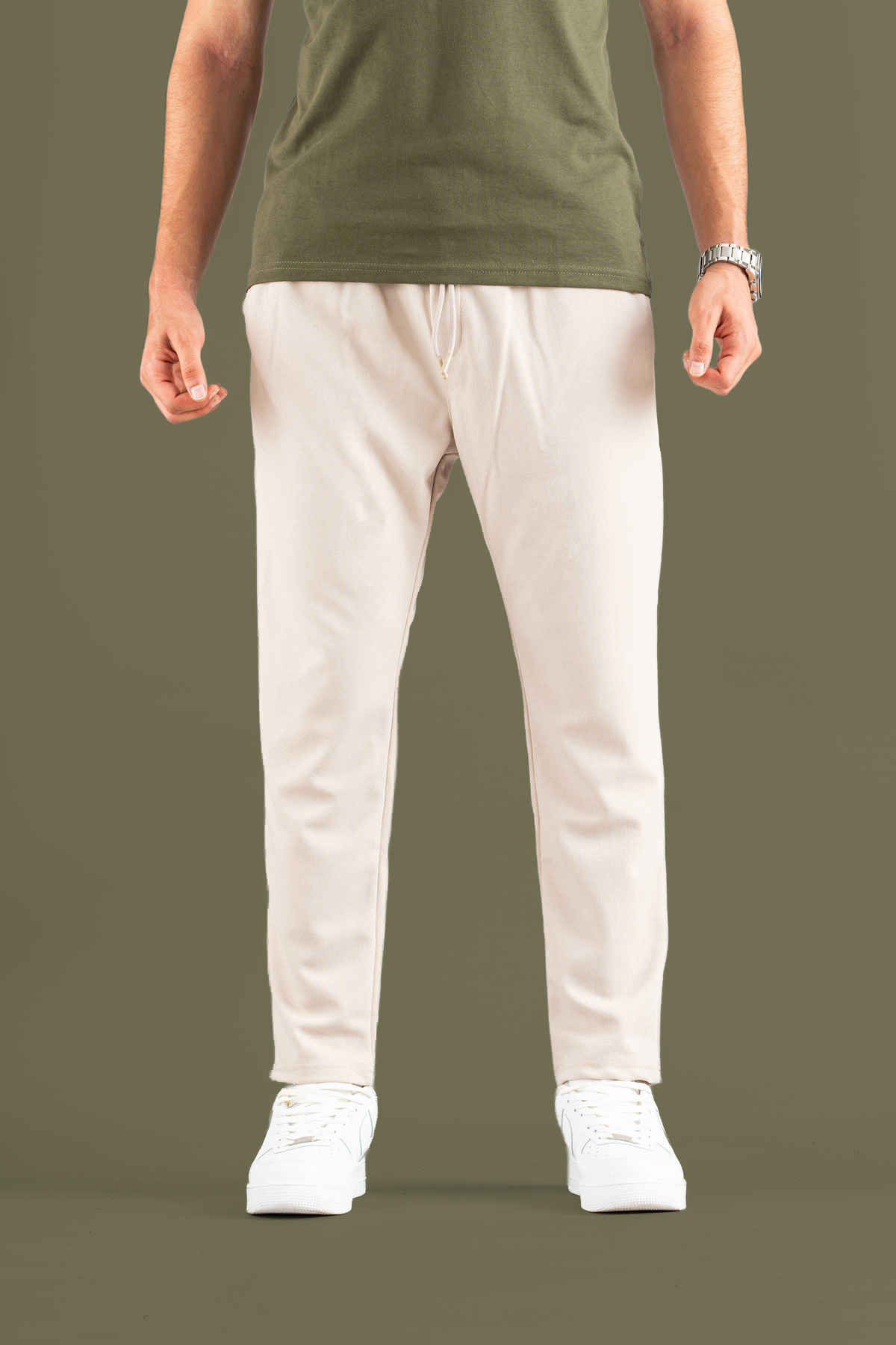 Erkek Beli Lastikli Slim Fit Basic Pamuklu Jogger