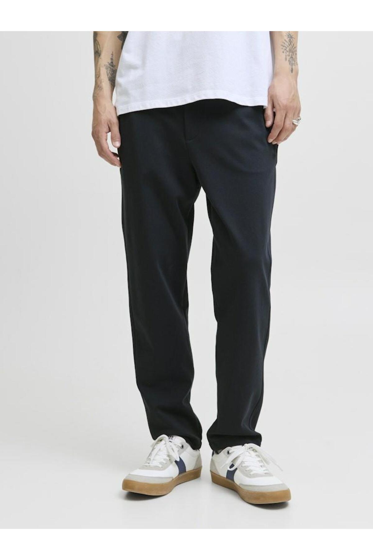 شلوار مردانه راسته فاق نرمال | جک اند جونز Jack & Jones 12282533-DA - تصویر 3