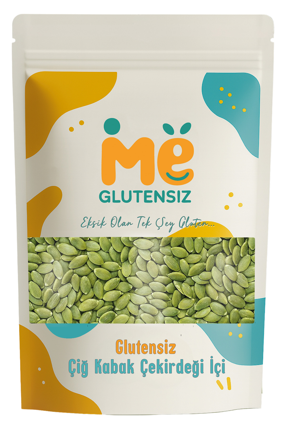 Glutensiz Me 180 Gr Glutensiz Çiğ Kabak Çekirdeği İçi (Saf, Doğal ve Orijinal)