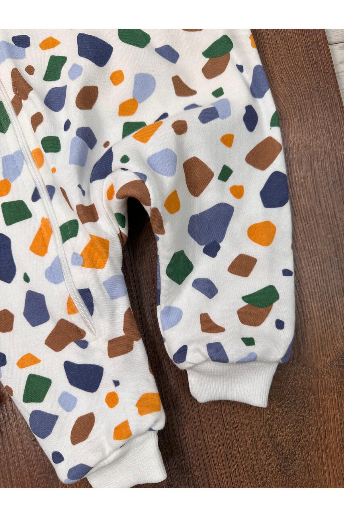 Bolly Baby %100 Pamuk İçi Astarlı Elyafsız Mevsimlik Kız ve Erkek Bebek Uyku Tulumu fotoğrafı 7 (önizleme)