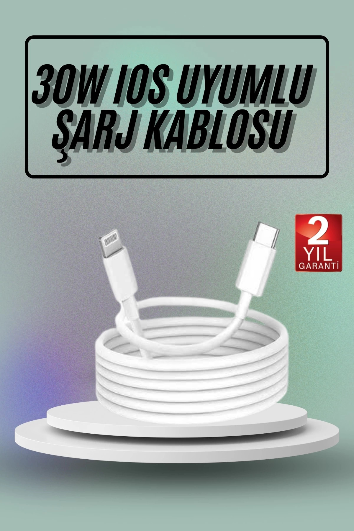 DENİSAM İOS Uyumlu 8 X Xs Xr 11 12 13 14/Pro Max Mini Plus Şarj Kablosu