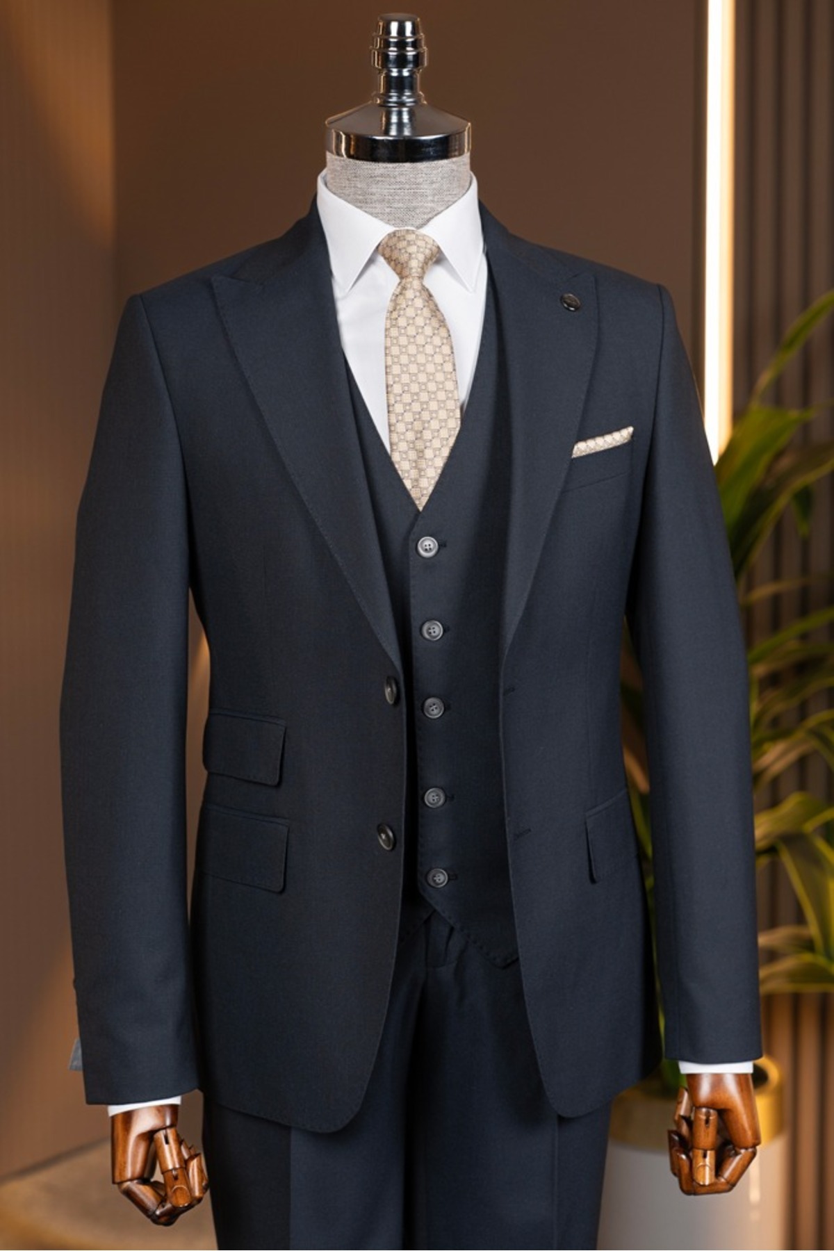 Terziayhan Terzi Ayhan Yelekli Takım Elbise