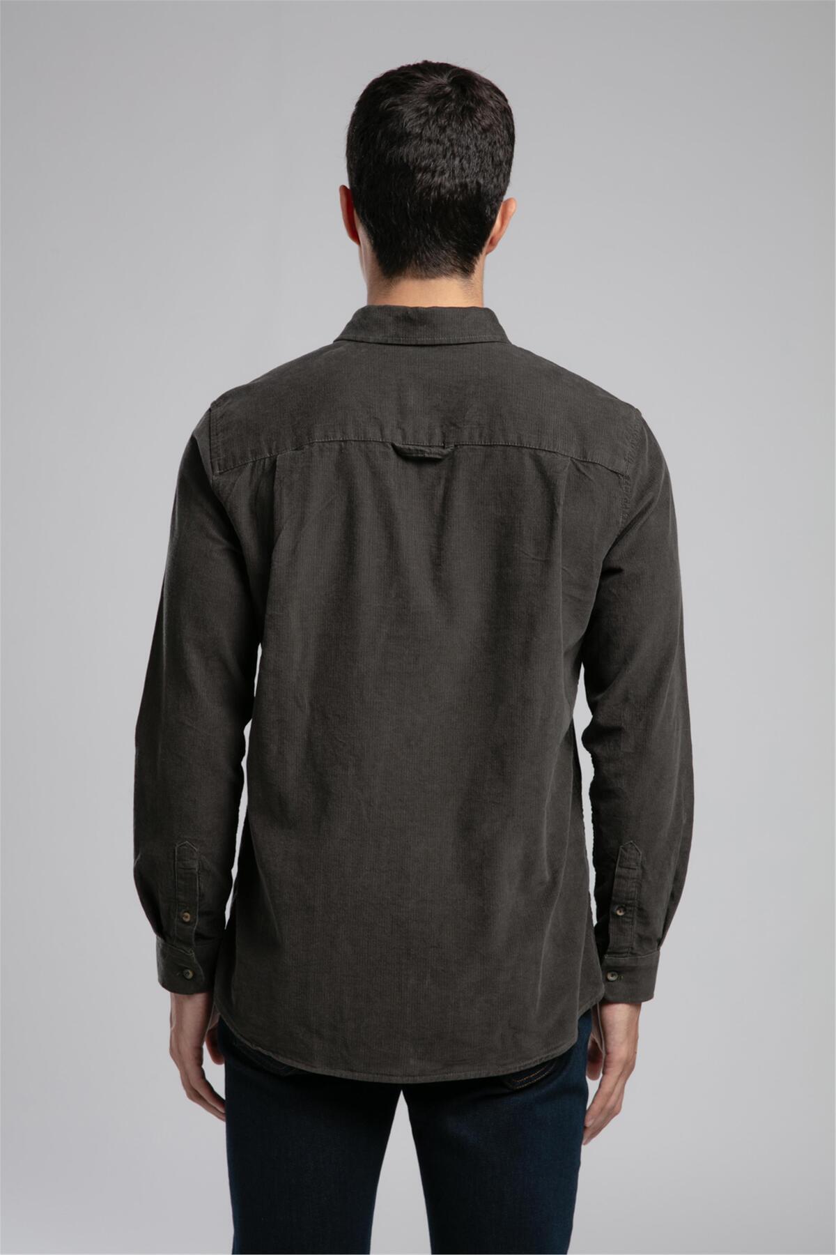 پیراهن مردانه راسته آستین بلند | لی کوپر Lee Cooper 261 LCM 241001 - تصویر 3