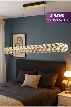 Avize ST AYDINLATMA 3 RENKLİ SIRALI KANAT
