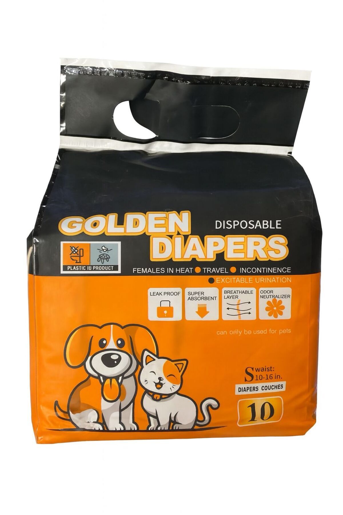 GenelTedarik Golden dıapers köpek kilot bez s beden 4-10 kg