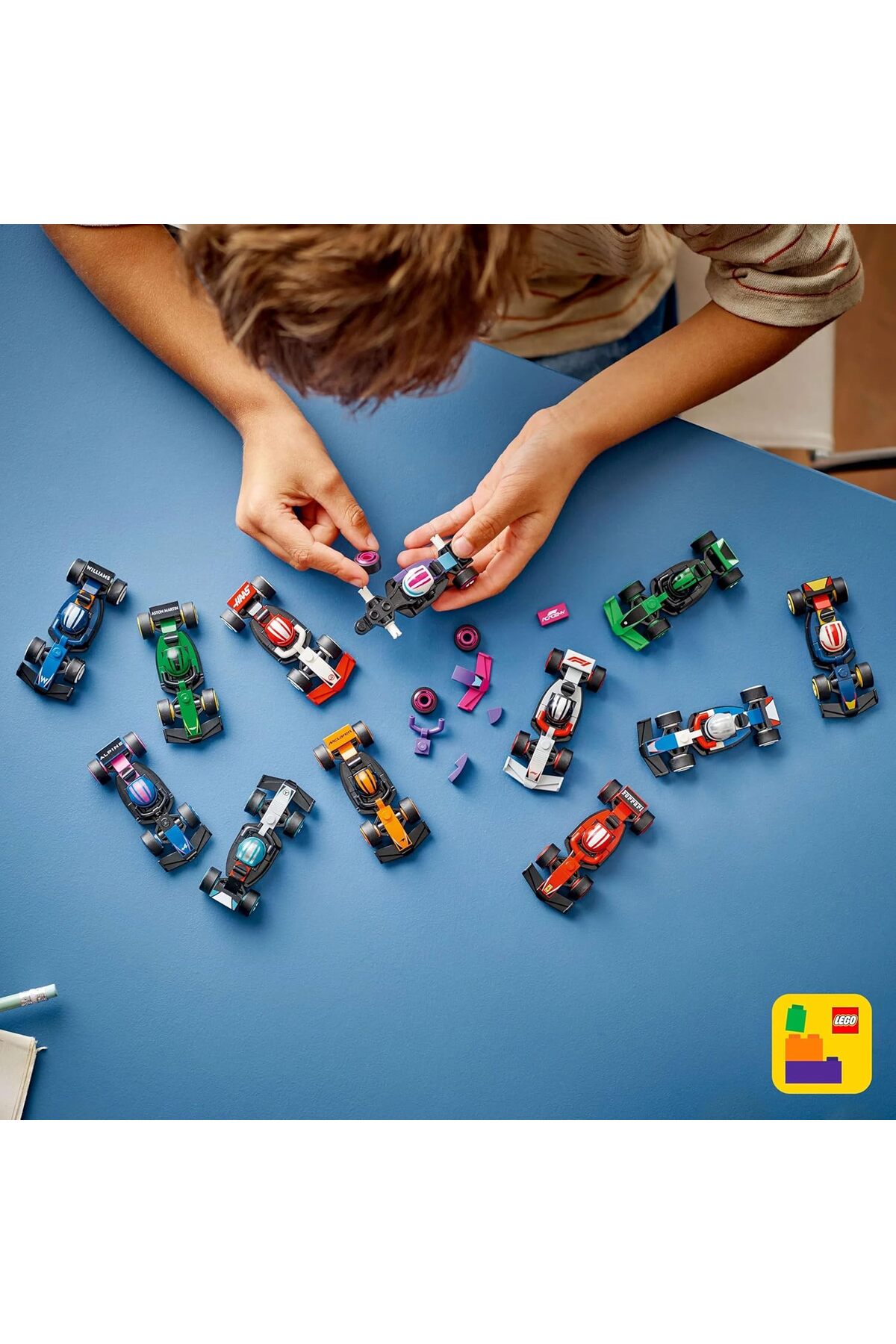 مینی‌فیگورهای F1: جعبه معمای ماشین‌های مسابقه‌ای کلکسیونی – 71049