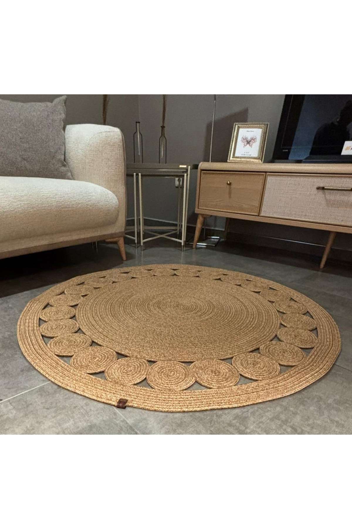Wicker ,Patterned Carpet ,Living Room, Kitchen ,Bedroom , Carpet,Rug ,Decor