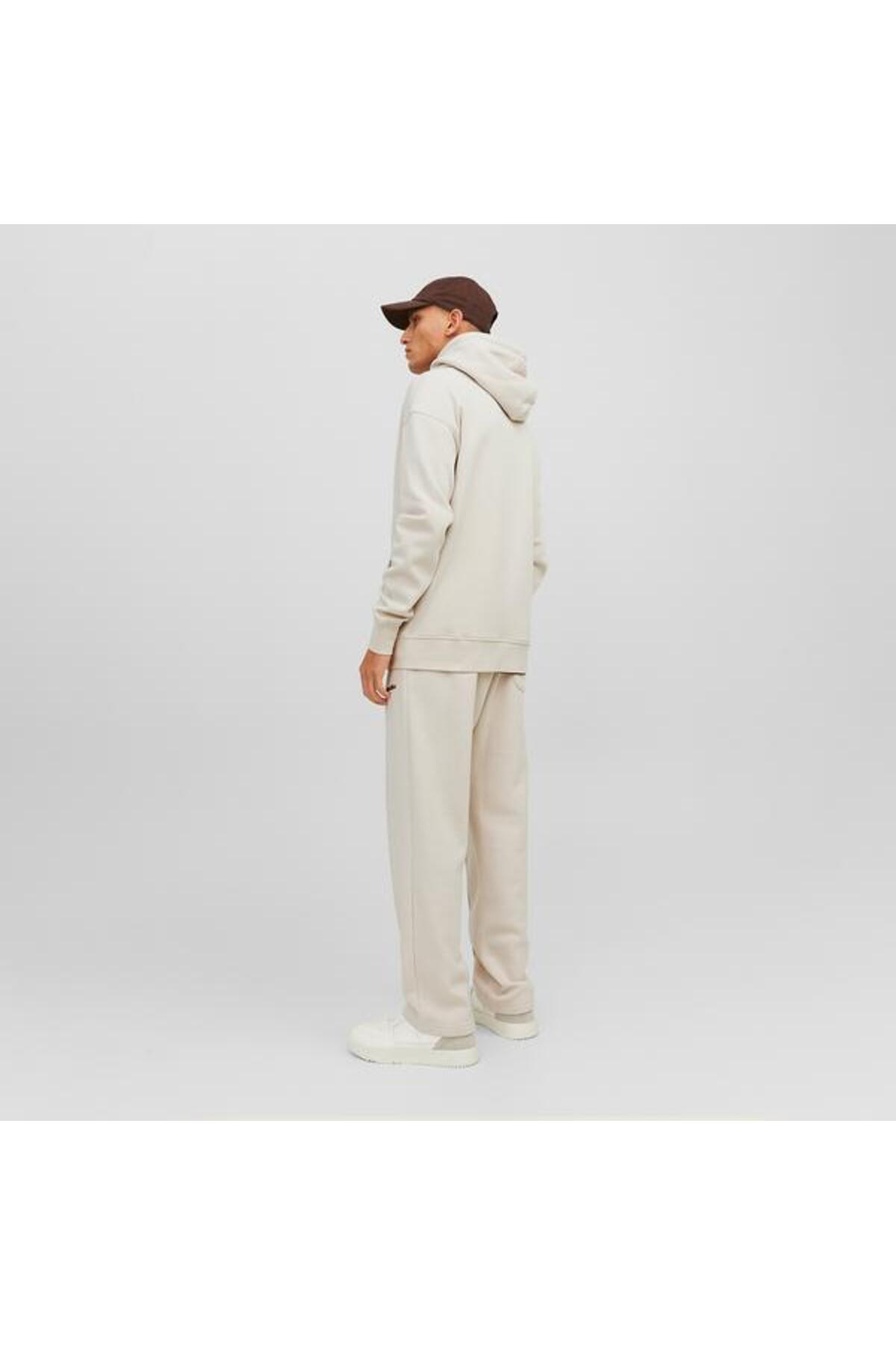 جک اند جونز کاپشن بژ کلاهدار مردانه Jack & Jones Vesterbro