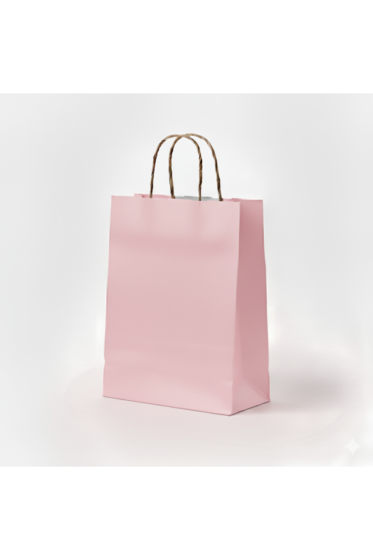 Ta-Fu Global 18x8x24 Renkli Karton Çanta 25 Li PEMBE