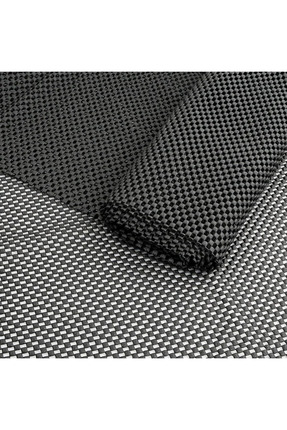 Raakmadezanmir 1 Adet (60x100) KALIN Siyah Orta Boy Halı Kaydırmaz Kaymaz Örtü