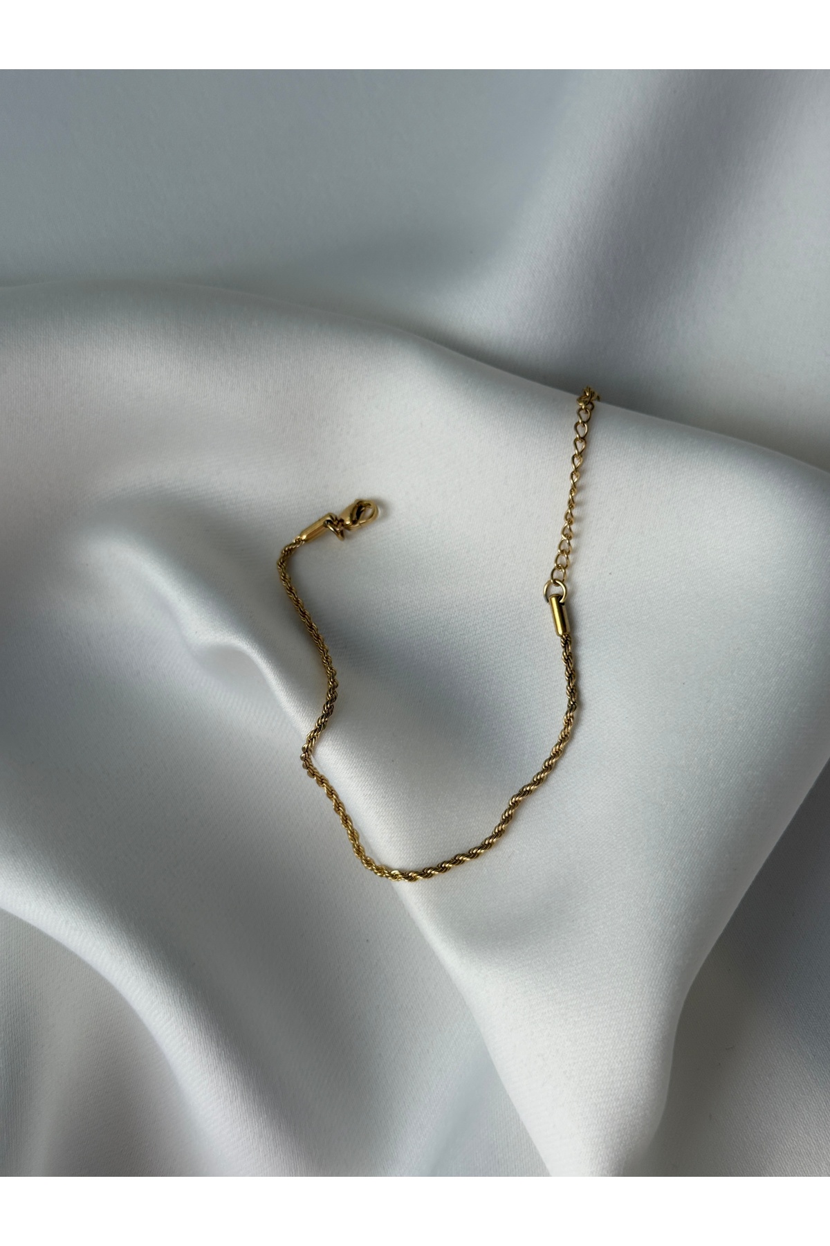 Çelik Burgu Model Bileklik 1 mm