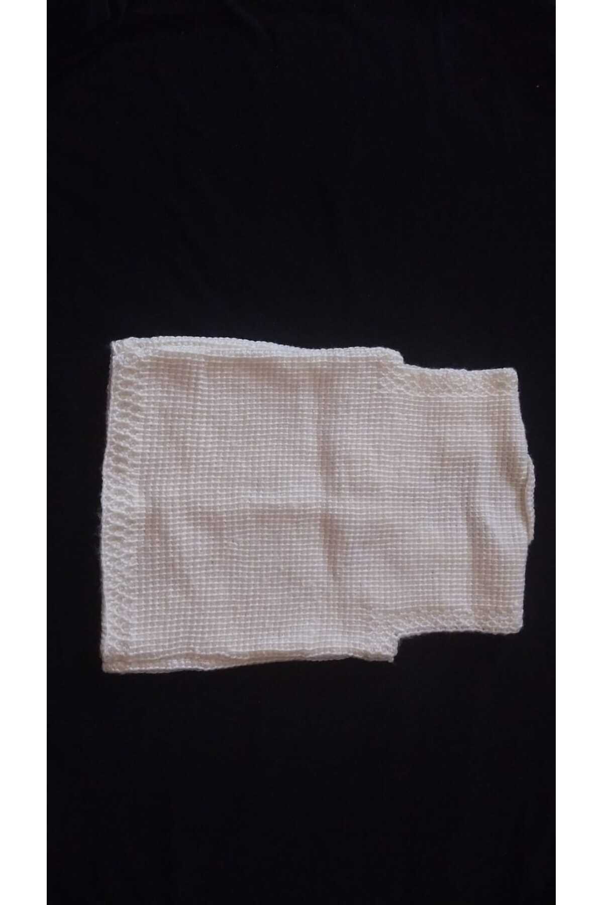 MİNEVOO TUNUS ÖRGÜSÜ BEBEK YELEĞİ 1-2 YAŞ fotoğrafı 2 (önizleme)