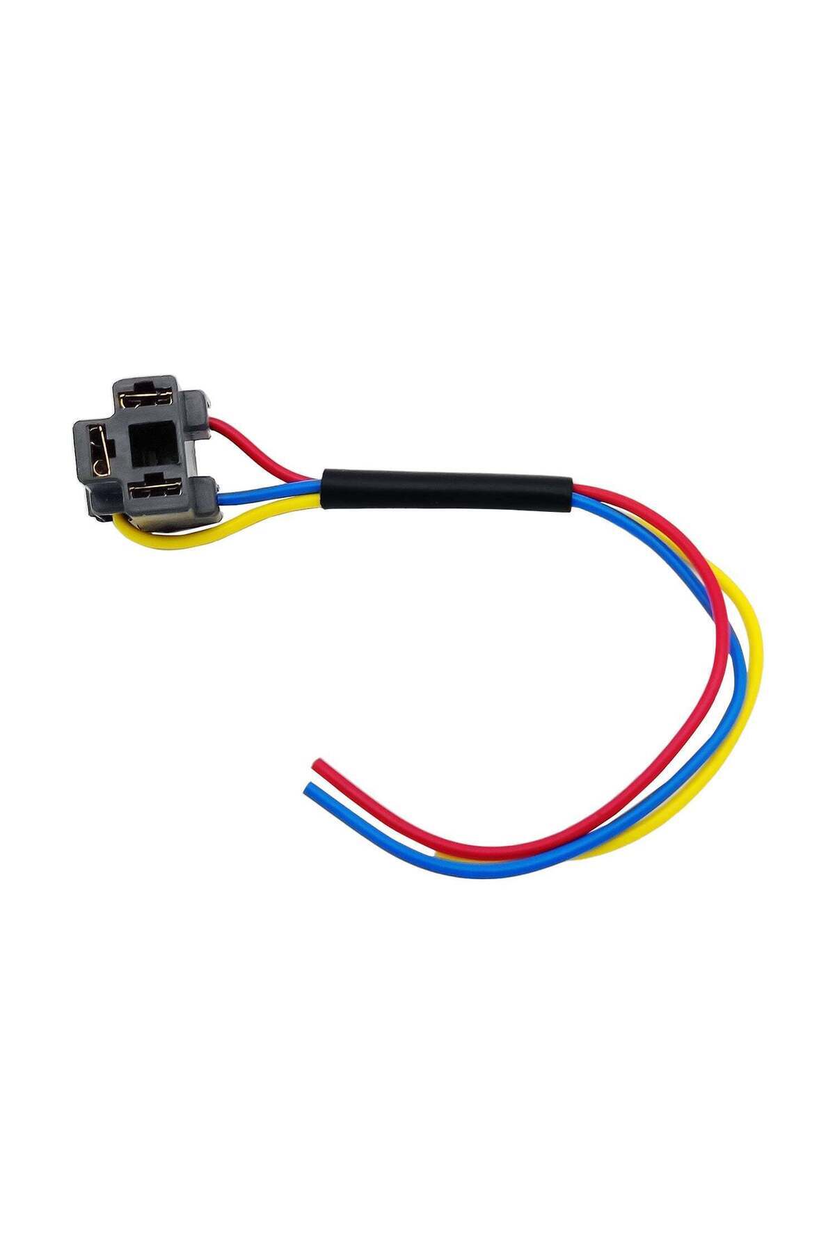 Luord Store H4 Atom Far Fişi Ampul Soketi 1.5mm Lehimli Plastik 1 Adet