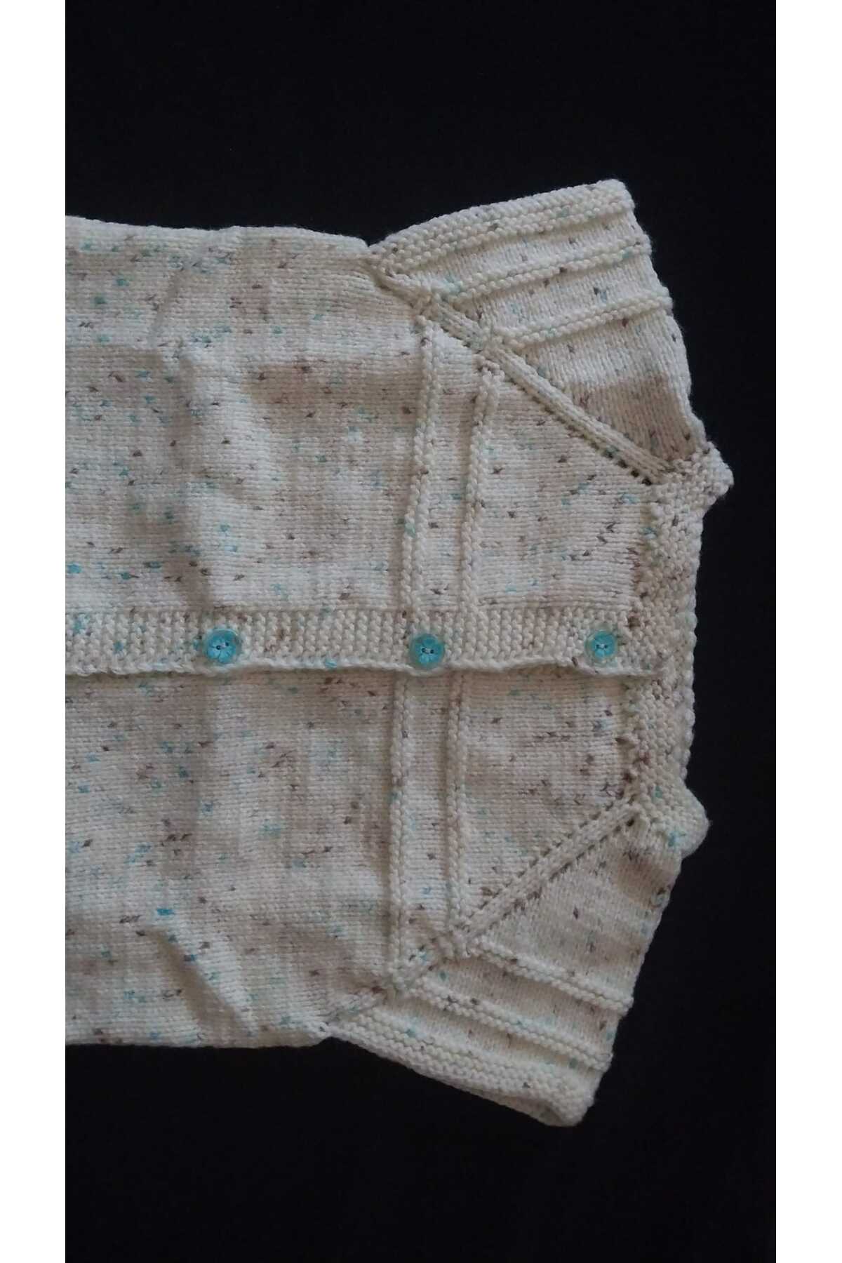 MİNEVOO EL İŞÇİLİĞİ BEBEK YELEĞİ fotoğrafı 3 (önizleme)