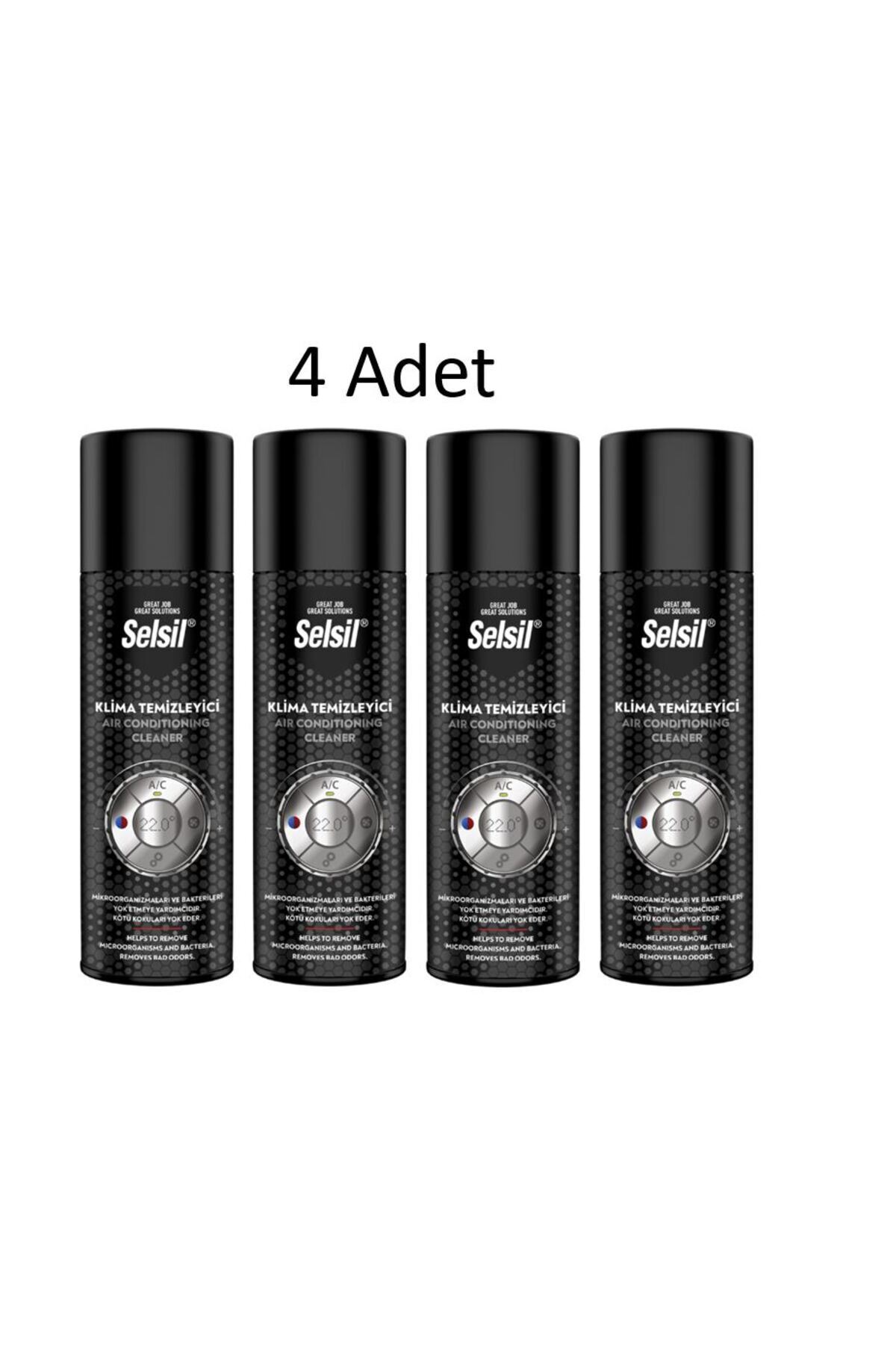 Selsil Klima Temizleyici Yeni 150 ml 4 Adet