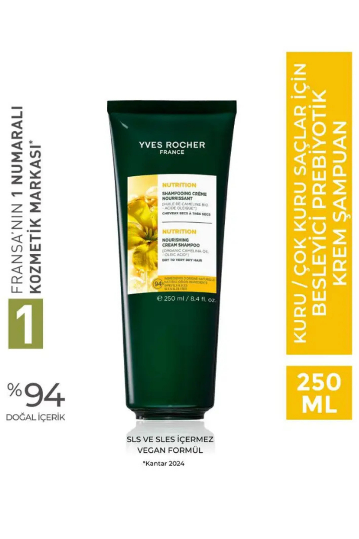 شامپو ایوروشه YR-KML-SHMP-300ML