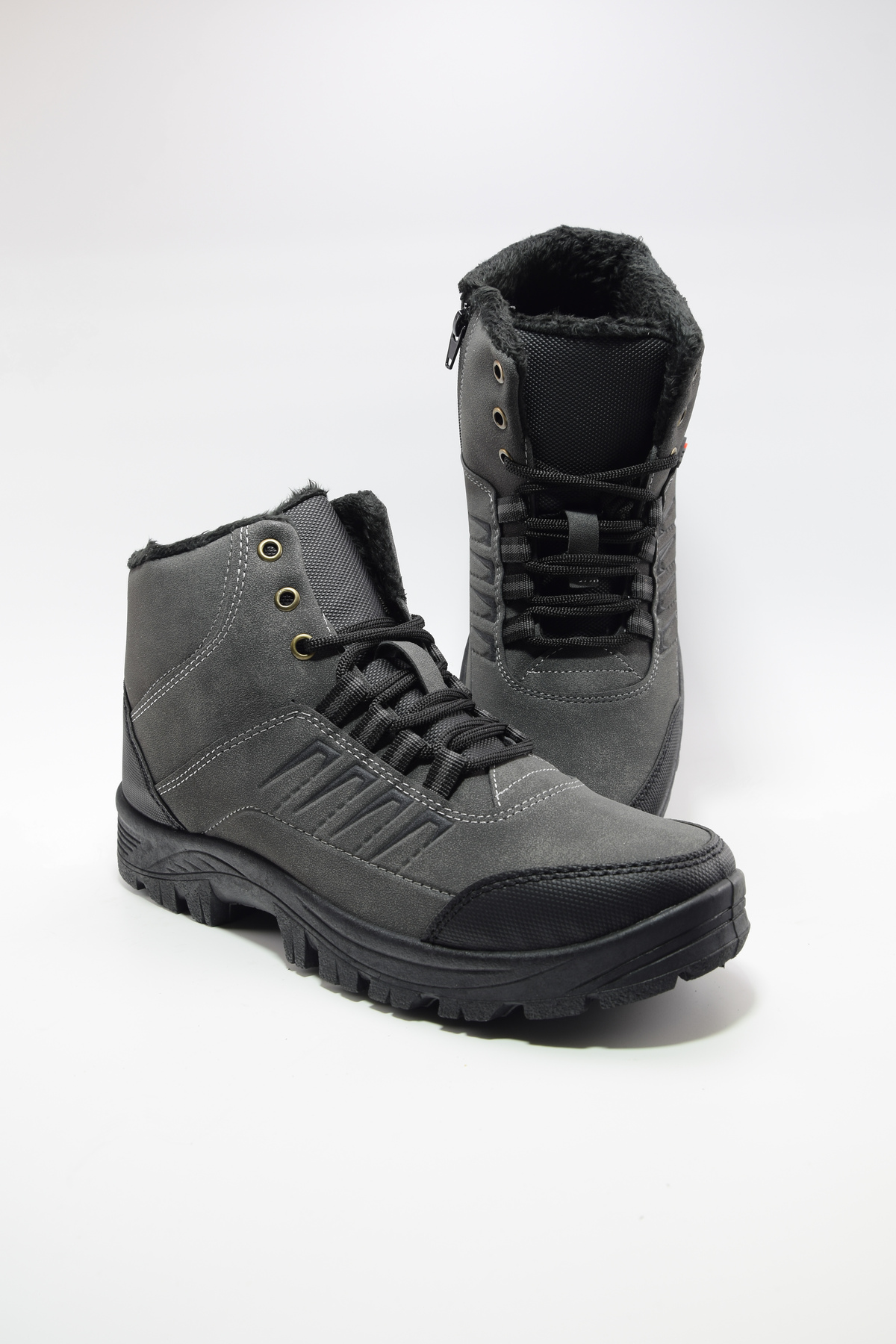 Endurstep  Kışlık Ortopedik Taban İçi Kürklü Outdoor Botu - Görsel 5