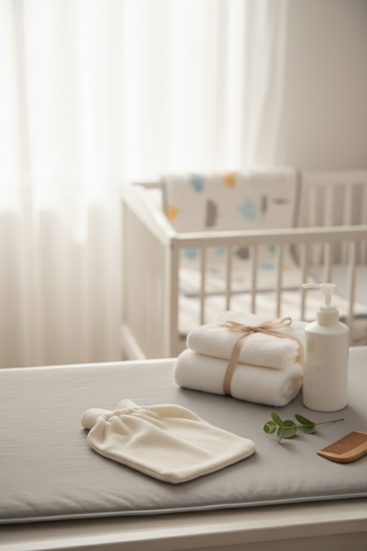 Salvia Dione %100 Pamuk Müslin Bebek Banyo Lifi | Yenidoğan Ultra Yumuşak Yıkama Sabun Kesesi | Hassas Ciltler fotoğrafı 2 (önizleme)