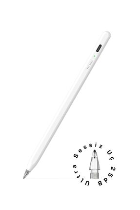 Fuchsia iPad Uyumlu Air 8 Pro Tablet Kalemi Sessiz Doğal Yazı Deneyimi 20 Saa...