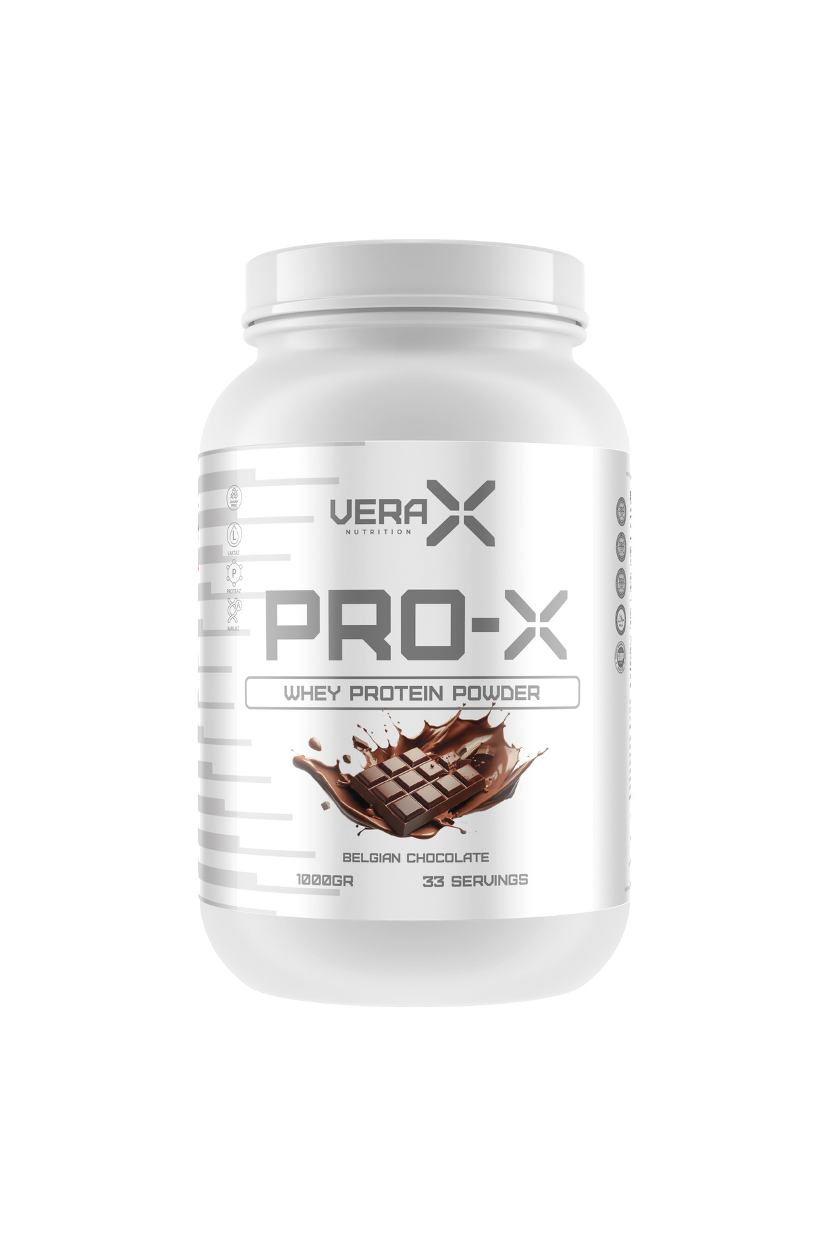 VERA-X NUTRITION PRO-X WHEY PROTEIN | BELGIAN CHOCOLATE | 1000 GR