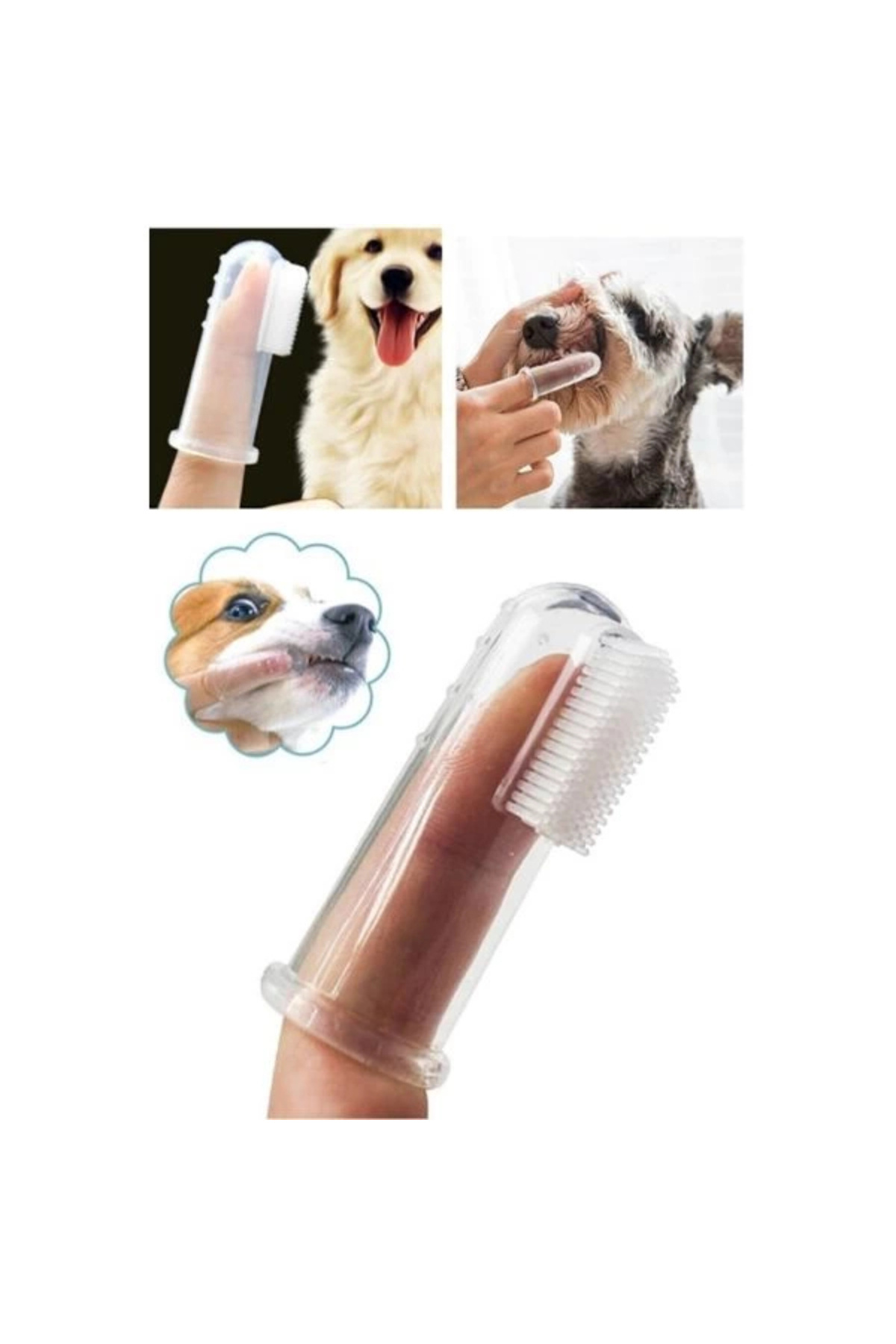 thebestnzm Kedi Köpek Diş Temizleme Fırçası