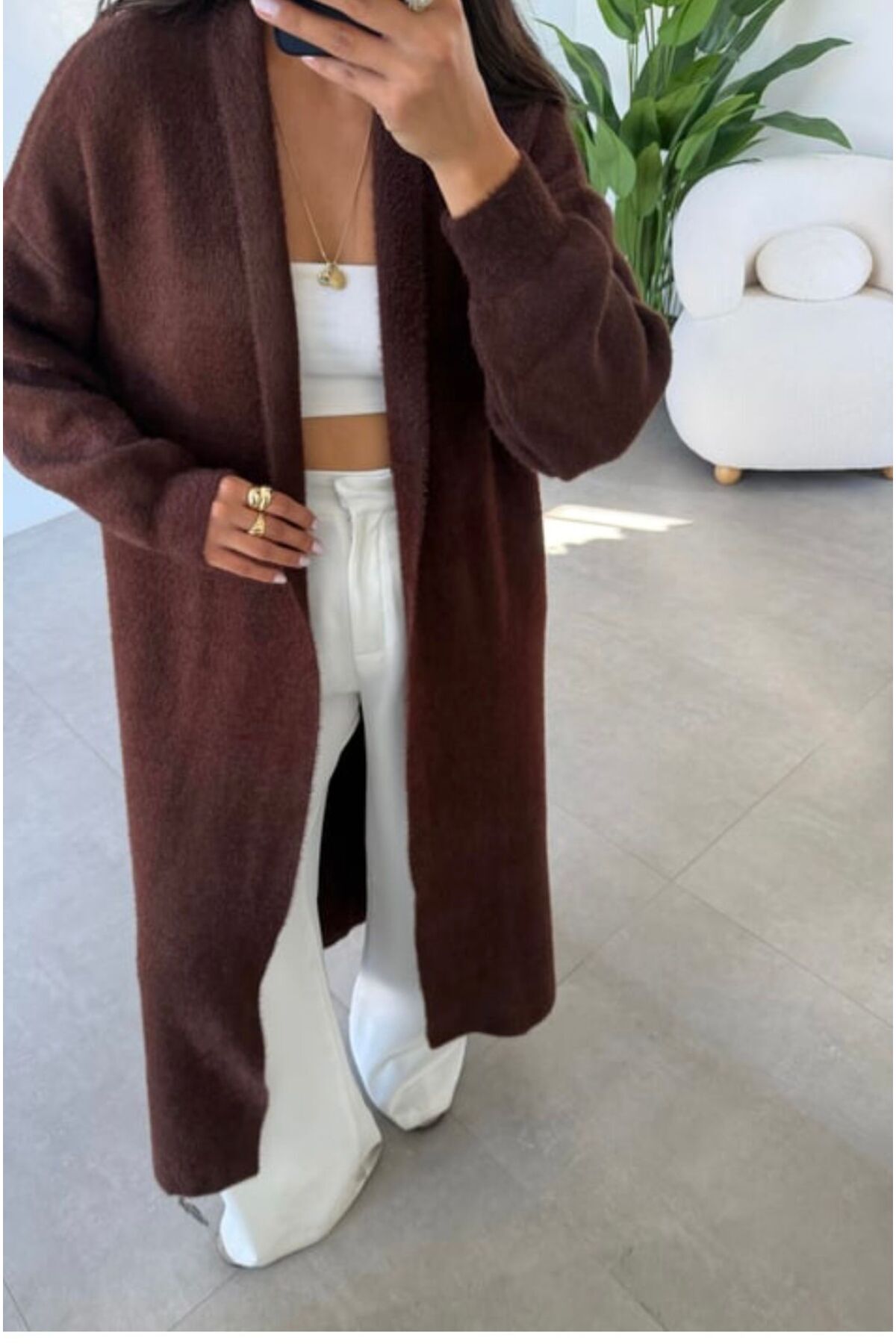 AYMİSS  MODA UZUN SAKALLI HIRKA - Görsel 4