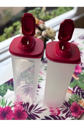 Tupperware 2 LT 2 Adet Çok Amaçlı Sürahi.