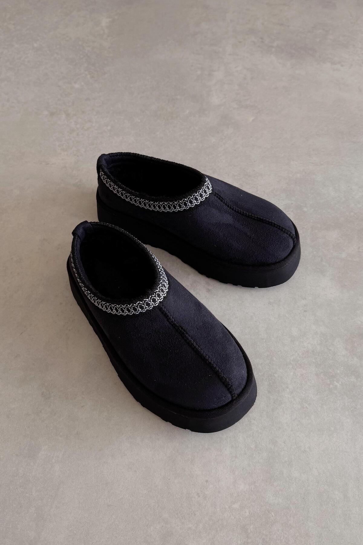 nope21shoess Fox Siyah Kürklü Bot görsel 5