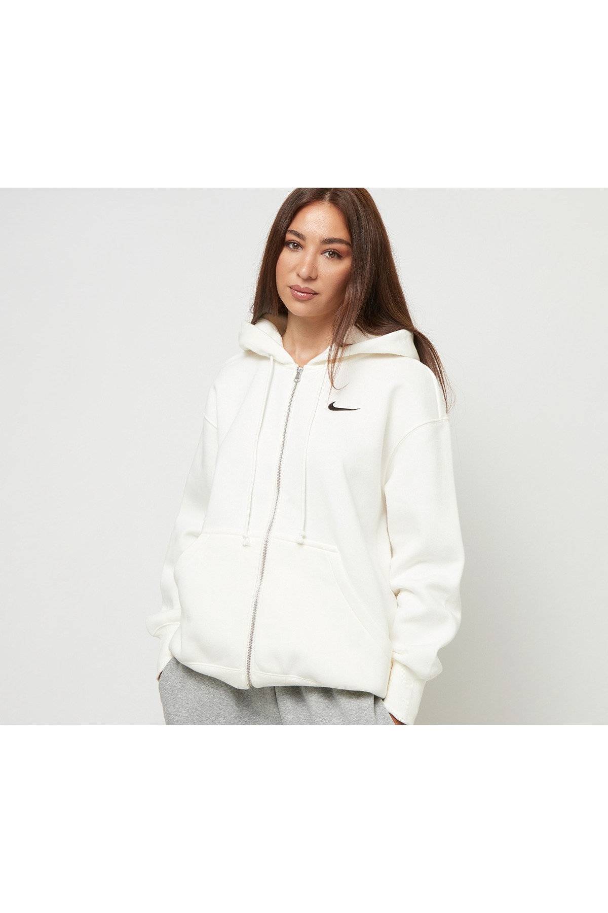 Nike Sportswear Phoenix Fleece Oversized Full-Zip Hoodie Kadın Sweatshirt DQ5758-611