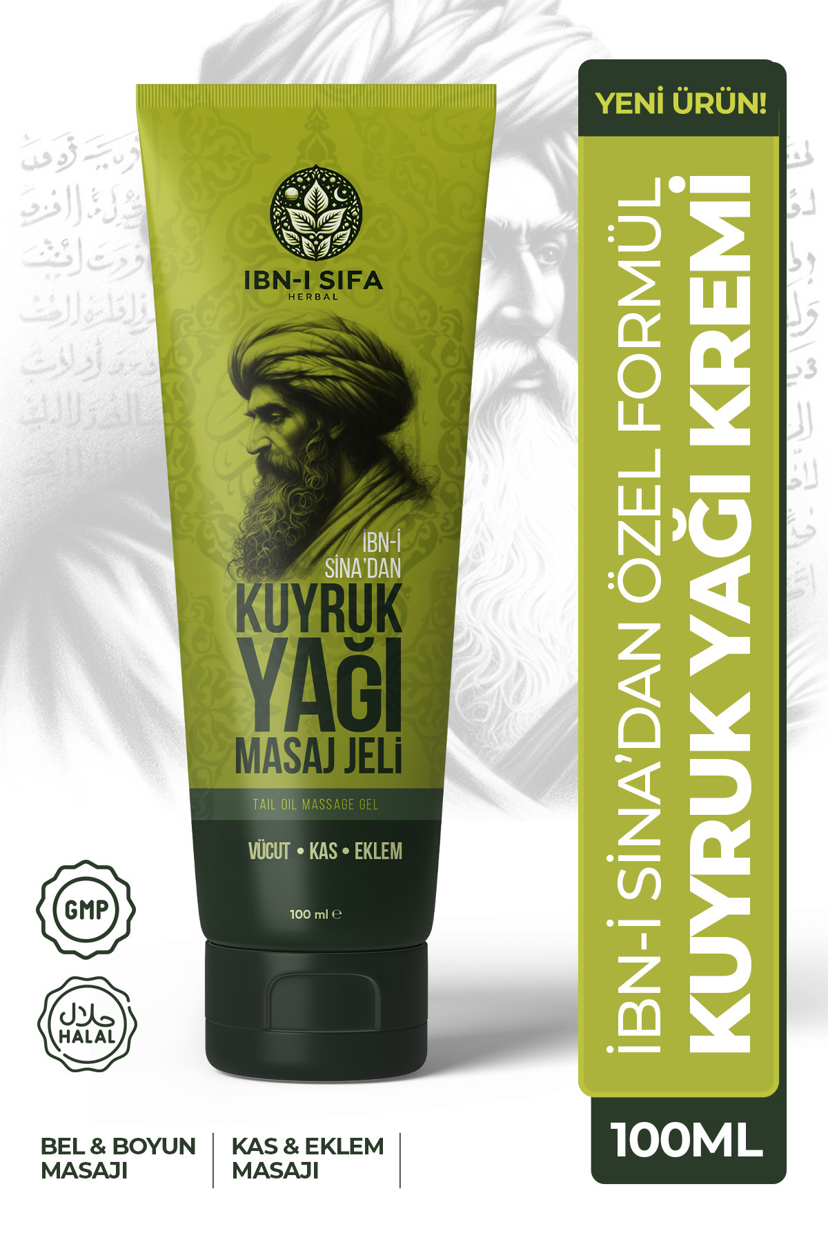 İbni Şifa Kuyruk Yağı Masaj Jeli Masaj Yağı